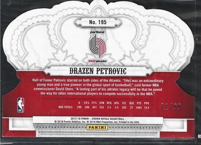 Drazen Petrovic Crown Royale /99