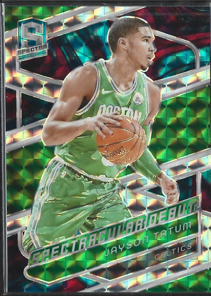 Jayson Tatum Spectracular Debut /99