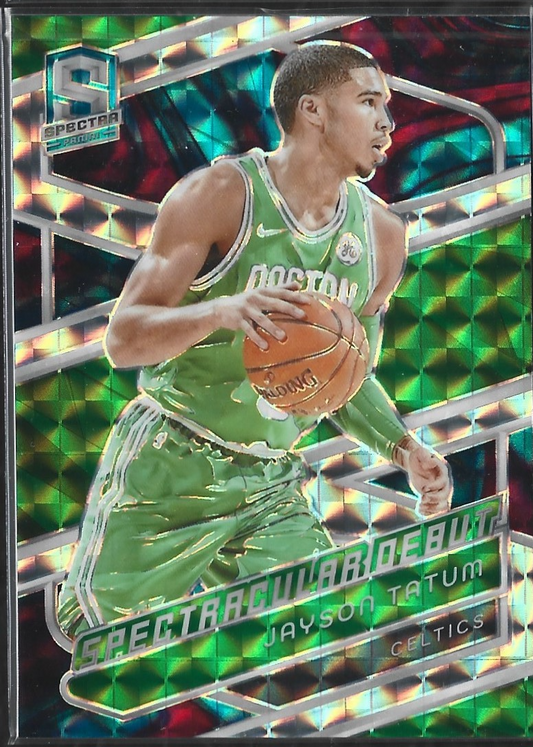 Jayson Tatum Spectracular Debut /99
