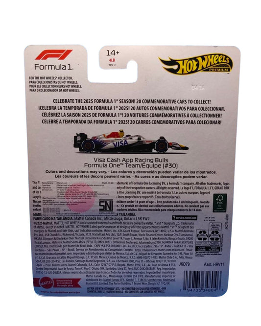 Visa Cash App Racing Bulls Formula 1 Team #30