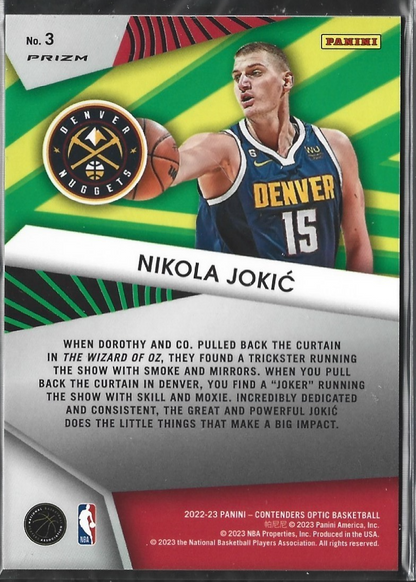 Nikola Jokic Optic Illusion