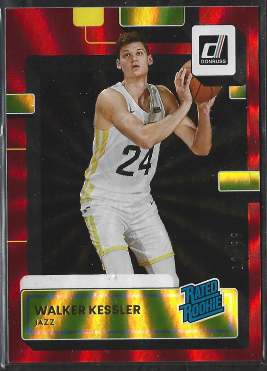 Walker Kessler Donruss Red Laser /99