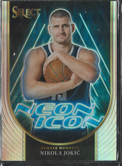 Nikola Jokic Neon Icon Silver