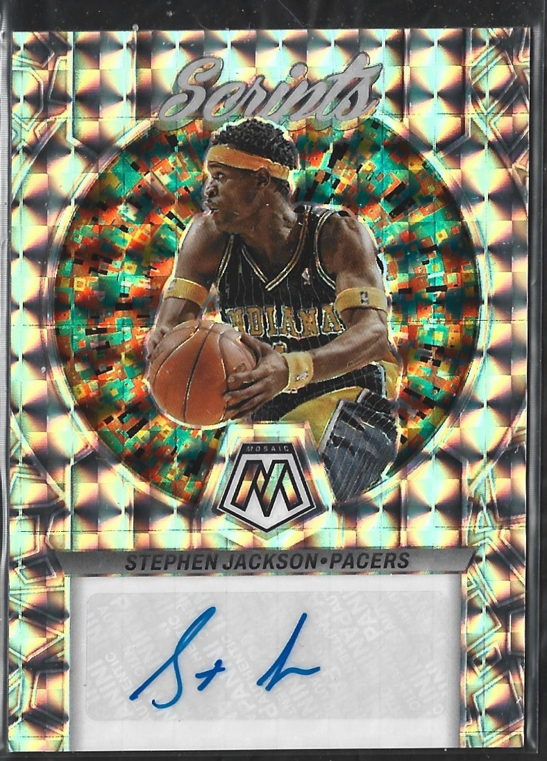 Stephen Jackson Mosaic Scripts Auto