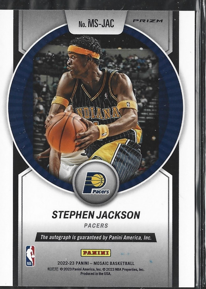 Stephen Jackson Mosaic Scripts Auto