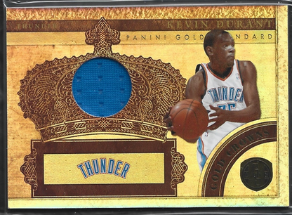 Kevin Durant Gold Crowns Game Used /249