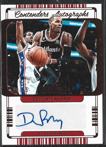 Dejounte Murray Contenders Autograph /25