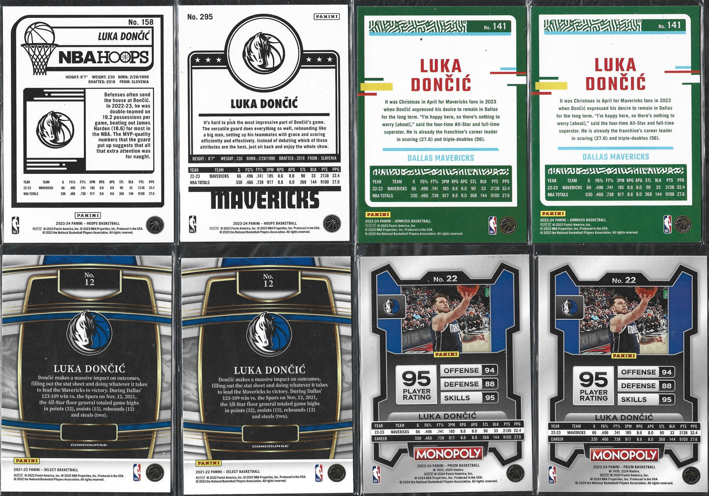 Luka Doncic 50 php Assorted Cards