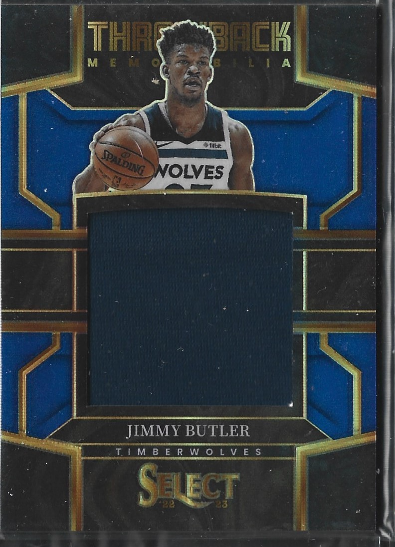 Jimmy Butler Throwback Memorabilia Game Used /75