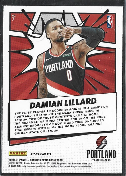 Damian Lillard My House Silver