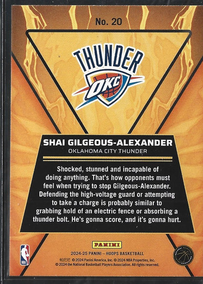 Shai Gilgeous-Alexander High Voltage