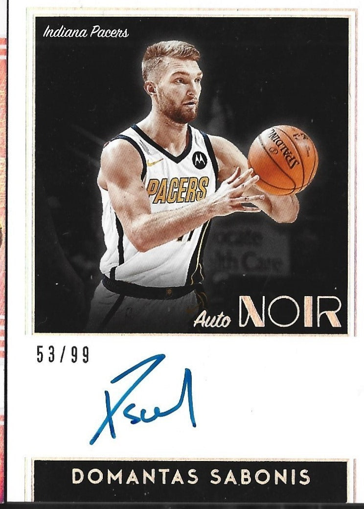 Domantas Sabonis NOIR Auto /99