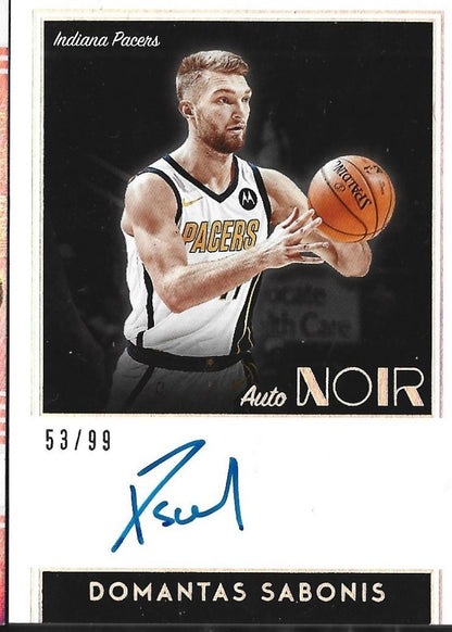 Domantas Sabonis NOIR Auto /99