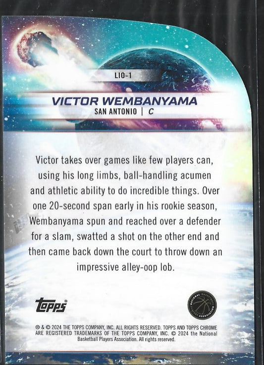 Victor Wembanyama Launched Into Orbit