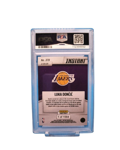 Luka Doncic 2024 Panini Instant (Lakers) /1564 PSA 9