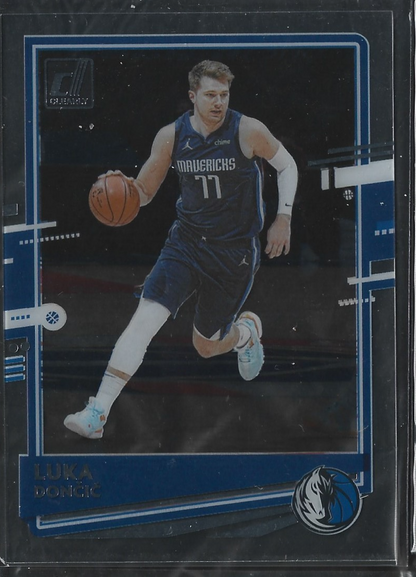 Luka Doncic Donruss Clearly