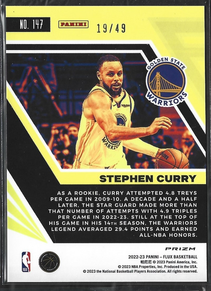 Stephen Curry Flux Solar Eclipse /49