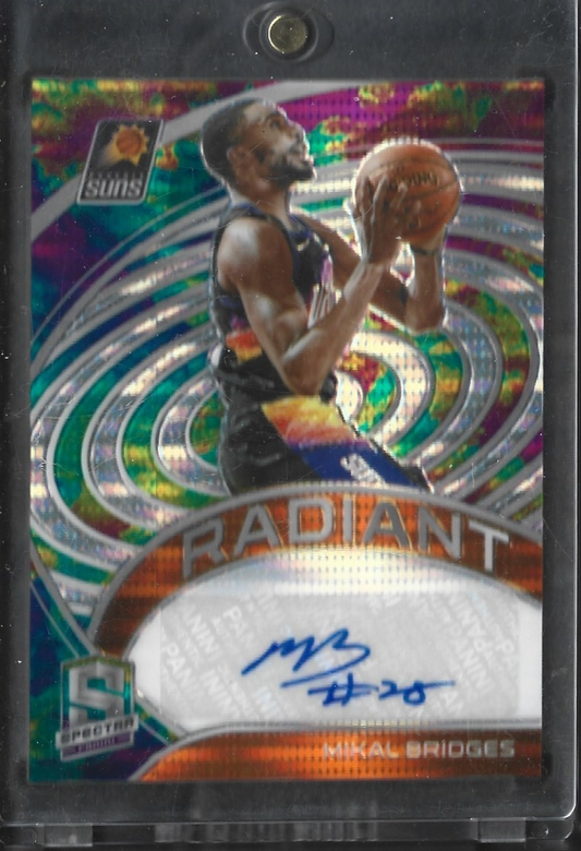 Mikal Bridges Spectra Radiant Auto /35