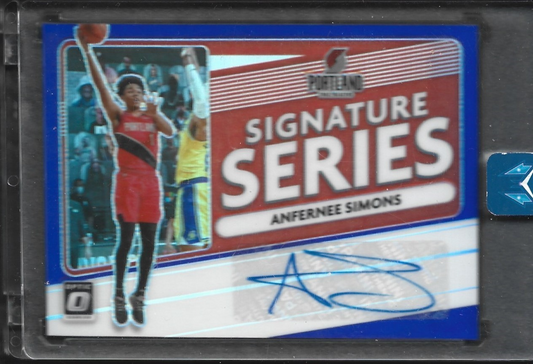 Anfernee Simons Signature Series Purple Auto