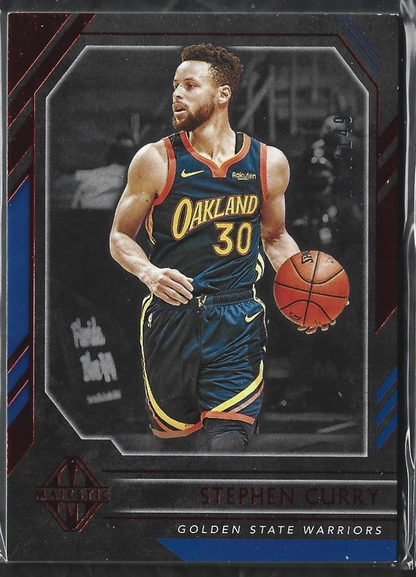 Stephen Curry Majestic Red /149