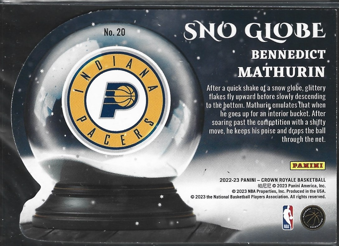 Bennedict Mathurin Sno Globe Purple /25