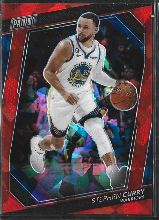 Stephen Curry The National VIP Red Cracked Ice /199