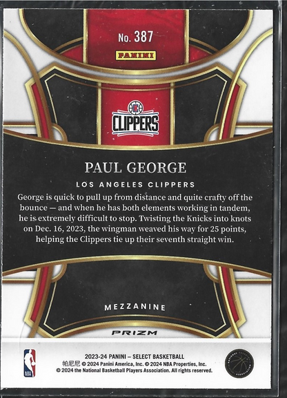 Paul George Mezzanine Silver