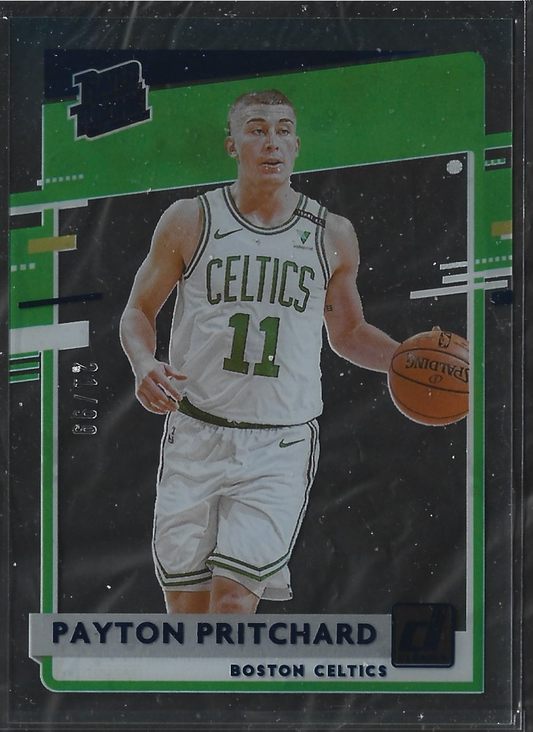 Payton Pritchard Donruss Clearly Purple /99