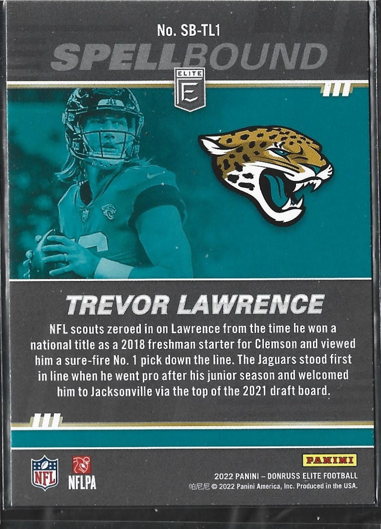 Trevor Lawrence Spellbound