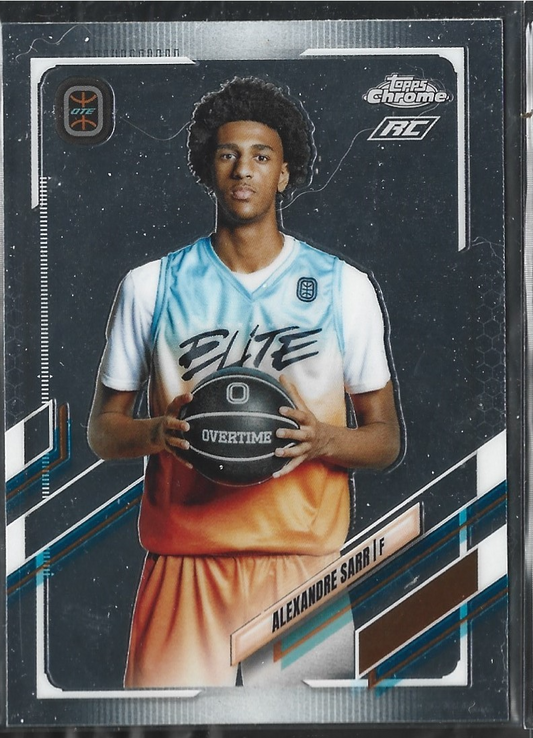 Alexandre Sarr Topps Chrome