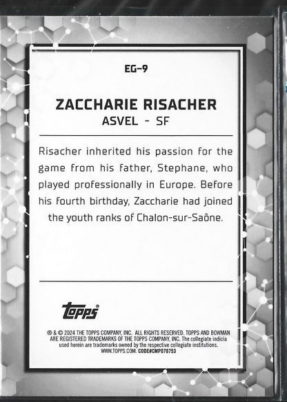 Zaccharie Risacher Elements Of The Game Refractor