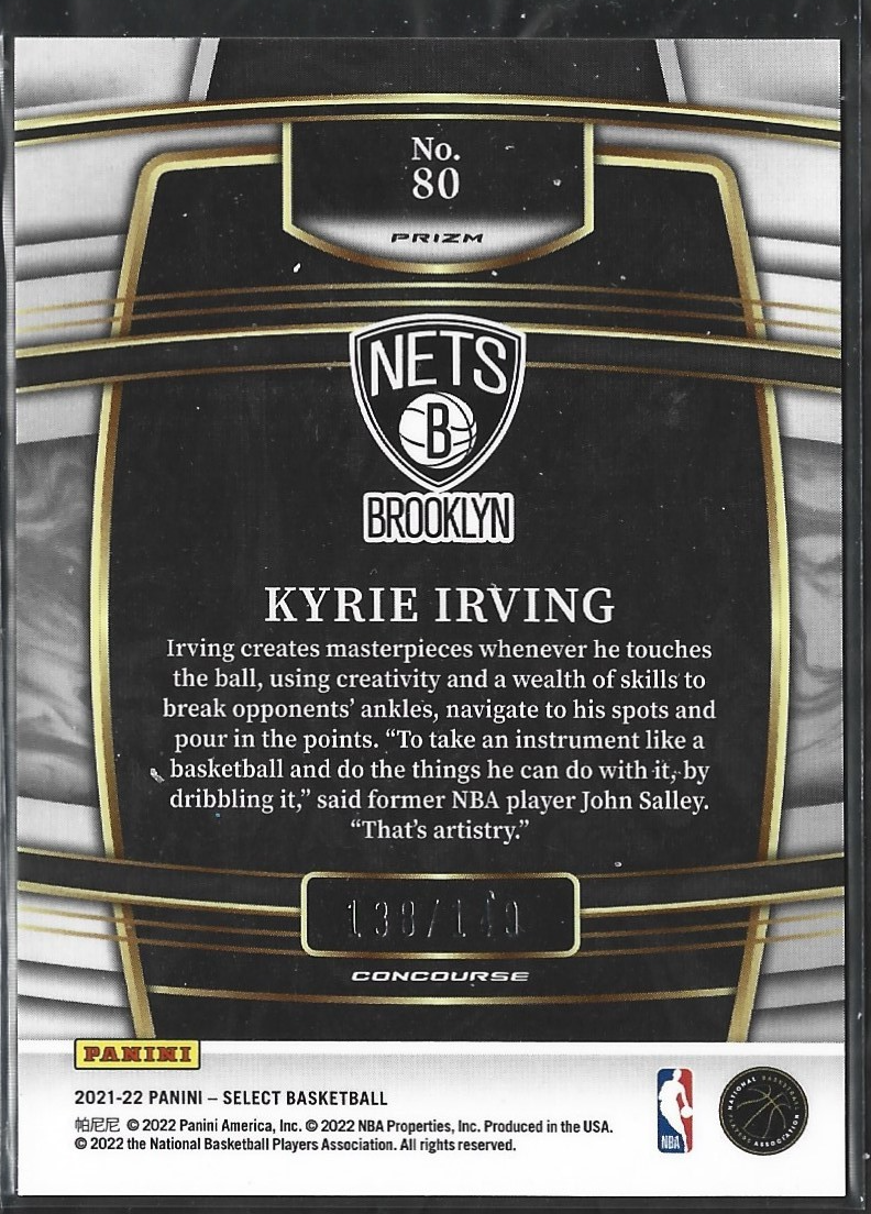 Kyrie Irving Concourse White /149