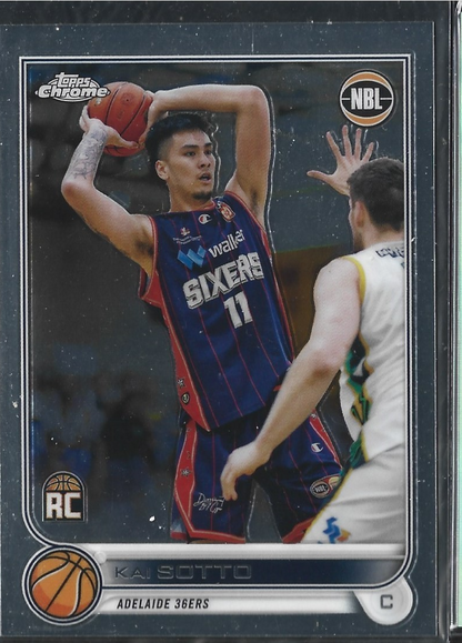 Kai Sotto Topps Chrome NBL