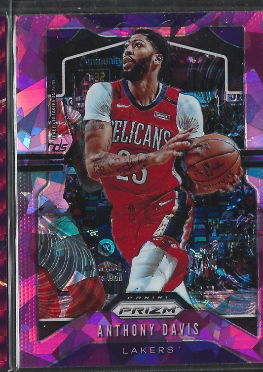 Anthony Davis Prizm Pink Cracked Ice