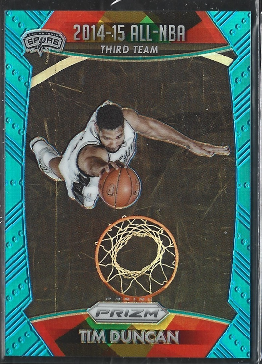 Tim Duncan 2014-15 All-NBA Third Team Teal /199