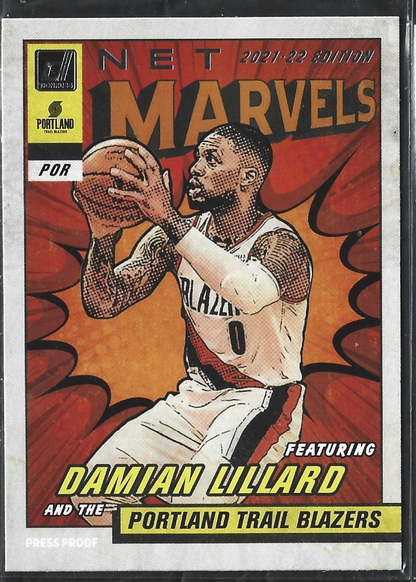 Damian Lillard Net Marvels Press Proof