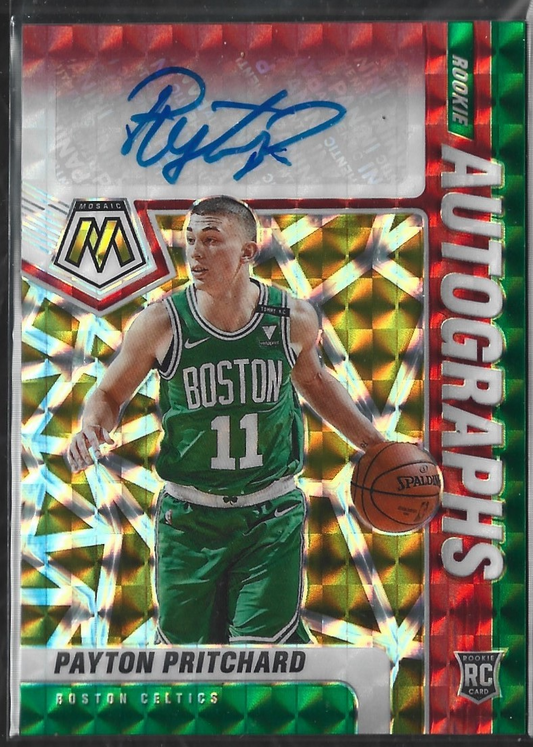 Payton Pritchard Rookie Autographs