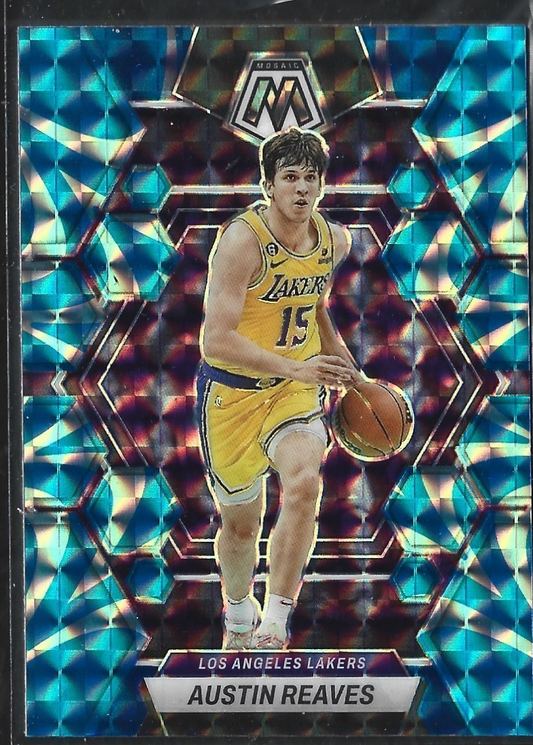 Austin Reaves Mosaic Blue