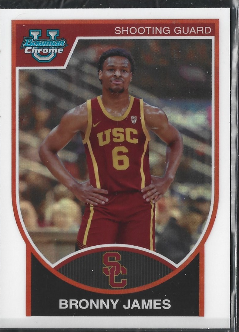 Bronny James Bowman Chrome USC