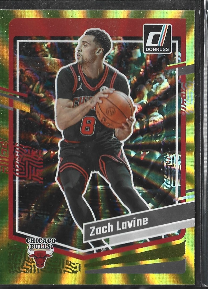 Zach Lavine Donruss Gold Laser /25