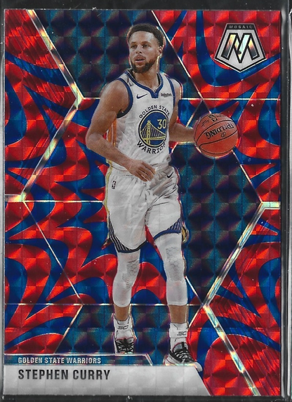 Stephen Curry Mosaic Reactive Blue