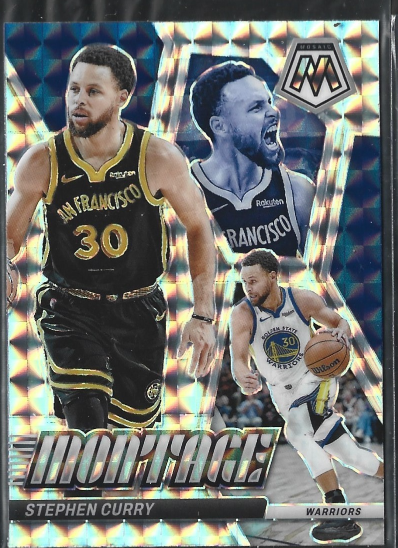 Stephen Curry Montage Mosaic