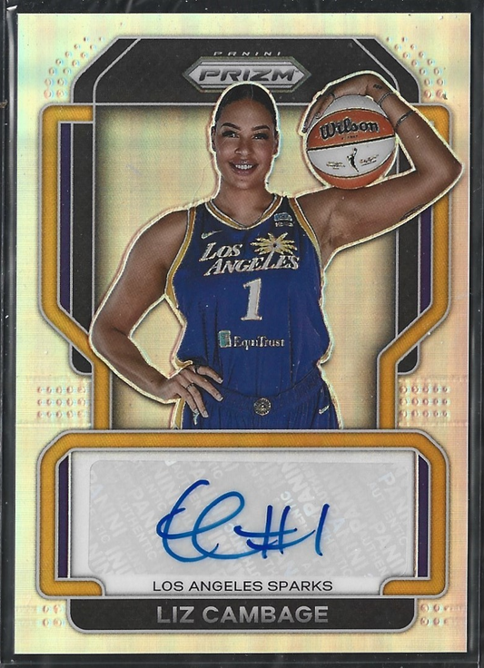 Liz Cambage Prizm Silver Auto