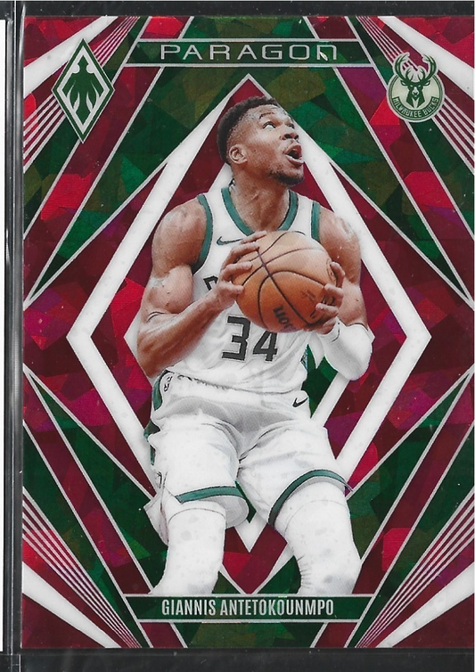 Giannis Antetokounmpo Paragon Red Cracked Ice