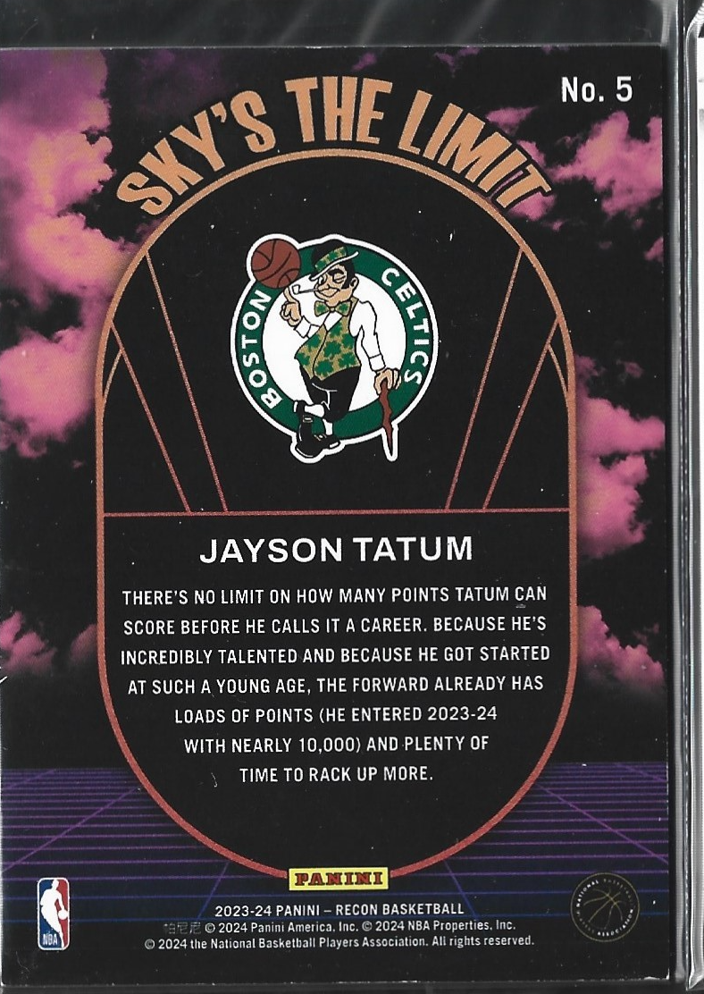 Jayson Tatum Sky's The Limit