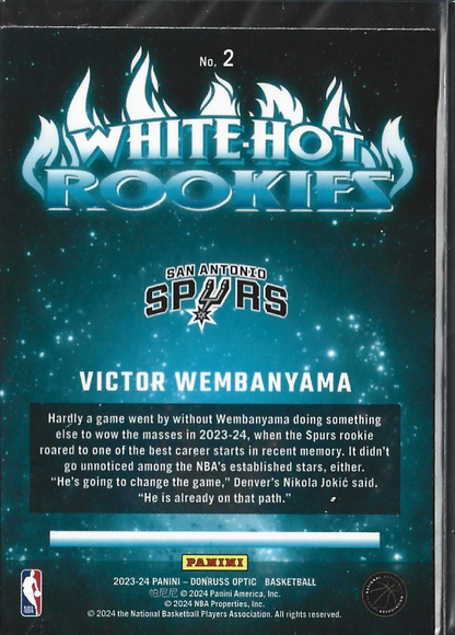 Victor Wembanyama White-hot Rookies