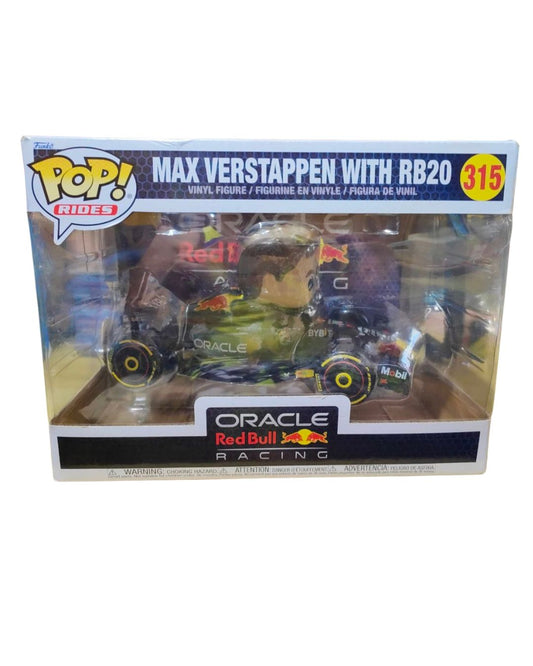 Funko Pop Rides! Max Verstappen with RB20 #315