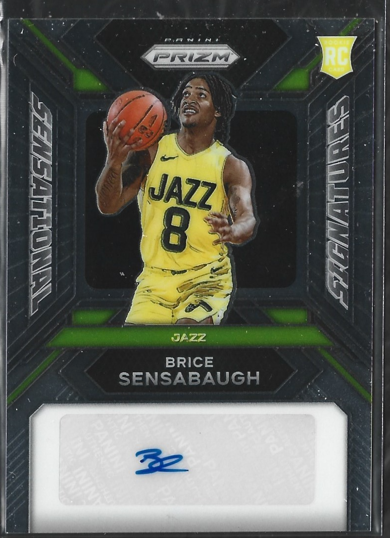 Brice Sensabaugh Sensational Signatures Auto