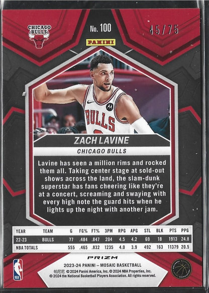 Zach Lavine Mosaic Green /75