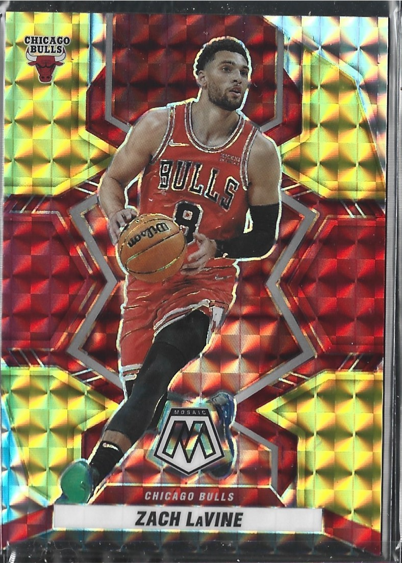 Zach Lavine Mosaic Red Yellow /88